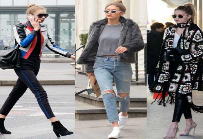 Gaya Anak Jalanan Gigi Hadid